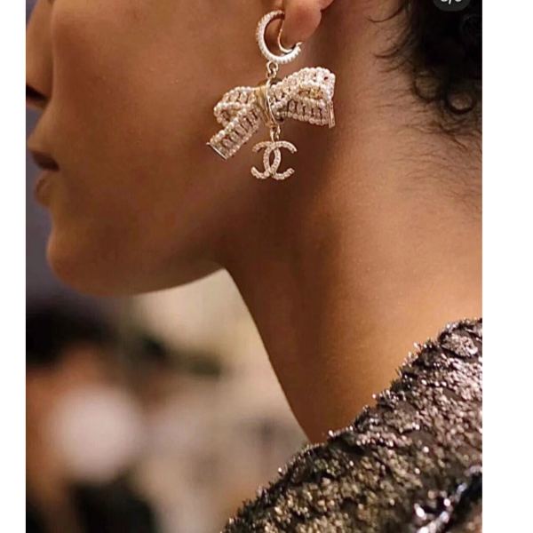 replik,replica,schmuck,1:1,beste,ohrringe,ring,Repliken 23/Neueste Schleifenohrringe von Chanel