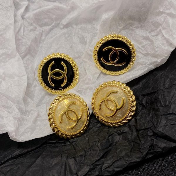 replik,replica,schmuck,1:1,beste,ohrringe,ring,Repliken Chanel antike grasgrüne Ohrringe