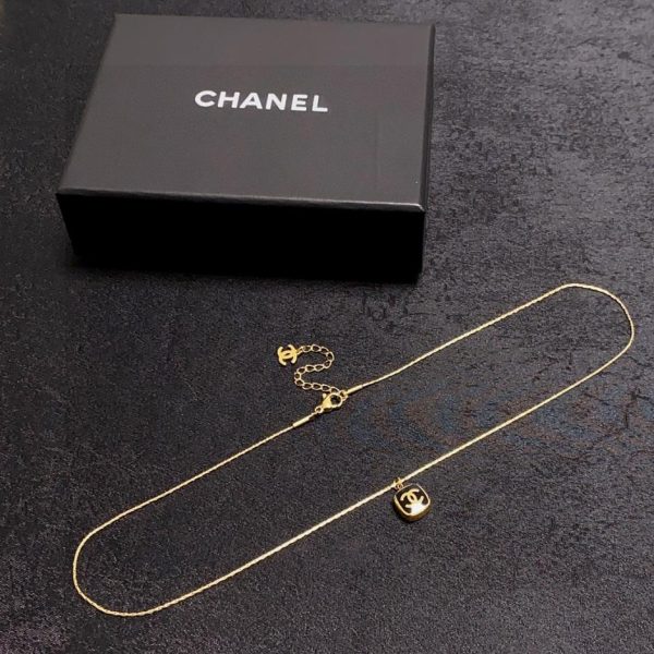 replik,replica,schmuck,1:1,beste,ohrringe,ring,Repliken Chanel Double C Parfümflaschen-Halskette