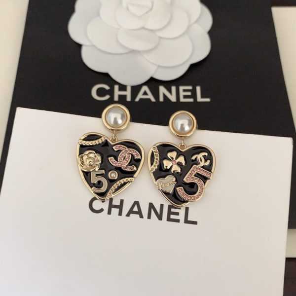 replik,replica,schmuck,1:1,beste,ohrringe,ring,Repliken Chanel rosa Liebesohrringe
