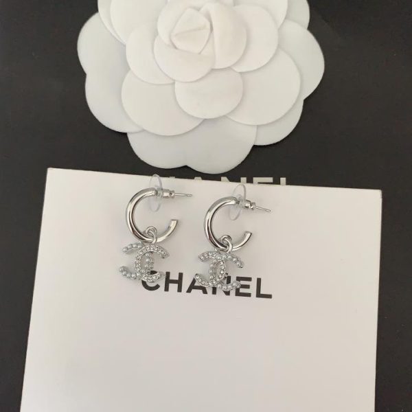 replik,replica,schmuck,1:1,beste,ohrringe,ring,Repliken Chanel-Halskette aus Weißgold