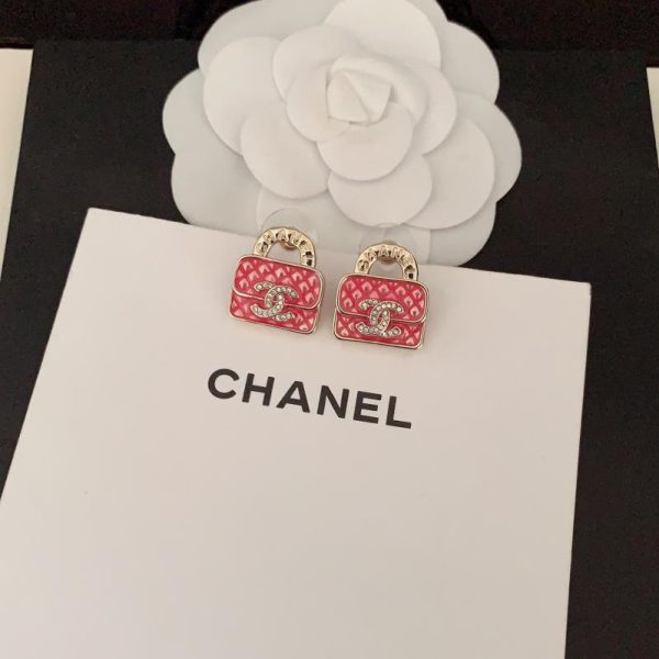 replik,replica,schmuck,1:1,beste,ohrringe,ring,Repliken Chanel-Taschenohrringe