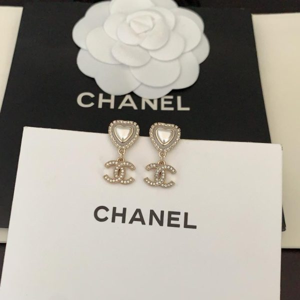 replik,replica,schmuck,1:1,beste,ohrringe,ring,Repliken Gestreifte CC-Ohrhaken von Chanel