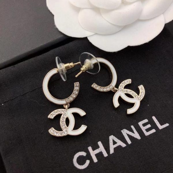 replik,replica,schmuck,1:1,beste,ohrringe,ring,Repliken Chanel Doppel-C-Ohrringe