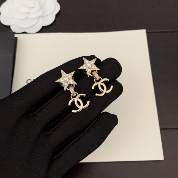 replik,replica,schmuck,1:1,beste,ohrringe,ring,Repliken Chanel glänzende kleine Liebeshalskette