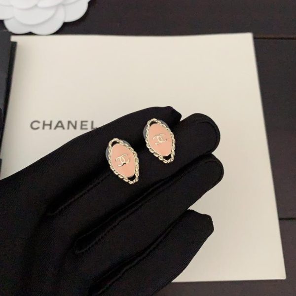 replik,replica,schmuck,1:1,beste,ohrringe,ring,Repliken Schwarze Chanel-Ohrringe