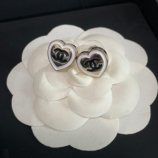 replik,replica,schmuck,1:1,beste,ohrringe,ring,Repliken Chanel rosa zweifarbige Ohrhaken