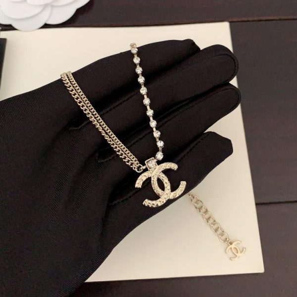 replik,replica,schmuck,1:1,beste,ohrringe,ring,Repliken Schwarze Herzkette von Chanel