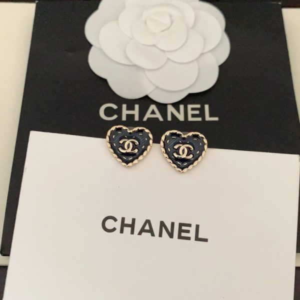 replik,replica,schmuck,1:1,beste,ohrringe,ring,Repliken Chanel-Ohrringe mit weißem Diamant-CC