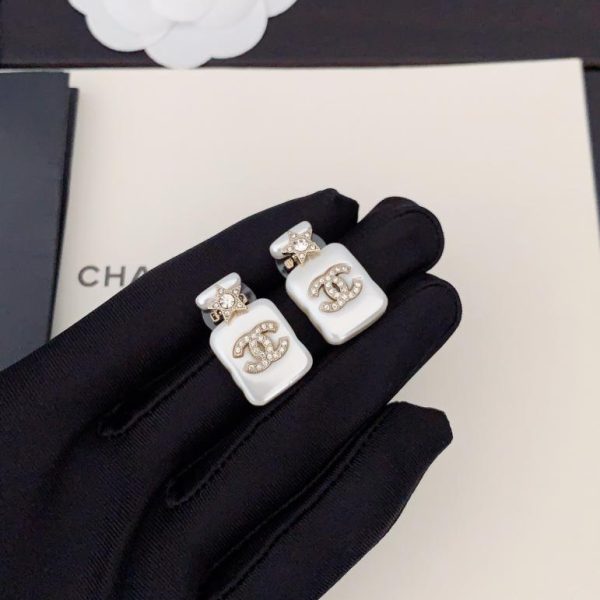 replik,replica,schmuck,1:1,beste,ohrringe,ring,Repliken Chanel rosa Parfümflaschenohrringe