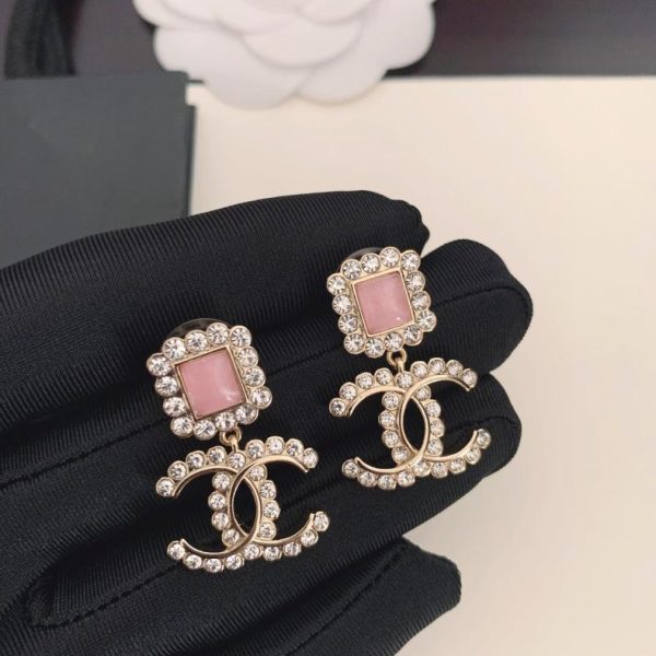 replik,replica,schmuck,1:1,beste,ohrringe,ring,Repliken Dor rosa quadratische Ohrringe Zp konsistentes Material