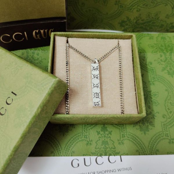 replik,replica,schmuck,1:1,beste,ohrringe,ring,Repliken Gucci-Halskette mit Herzanhänger