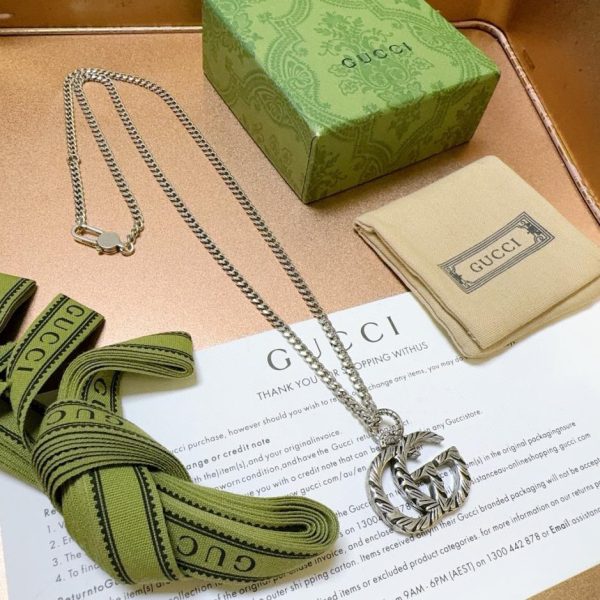 replik,replica,schmuck,1:1,beste,ohrringe,ring,Repliken Gucci Halskette Anger Forest