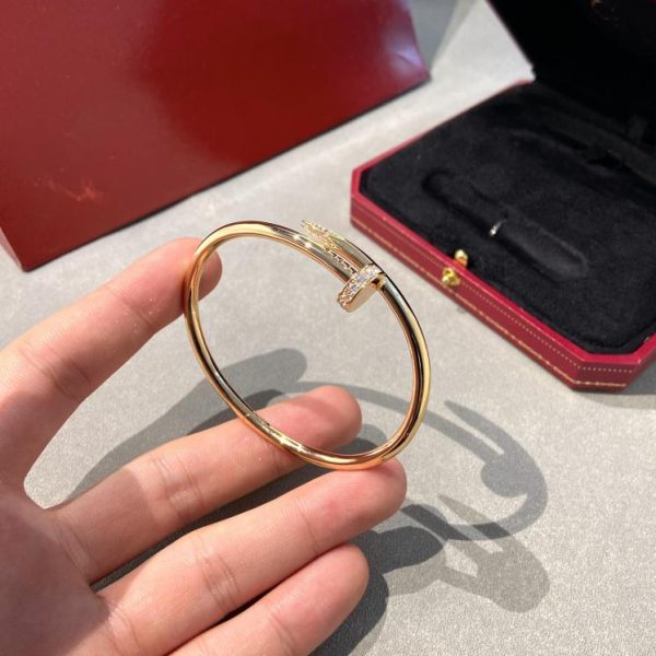 replik,replica,schmuck,1:1,beste,ohrringe,ring,Repliken Cartier-Diamantnagelarmband mit Kopf und Schwanz