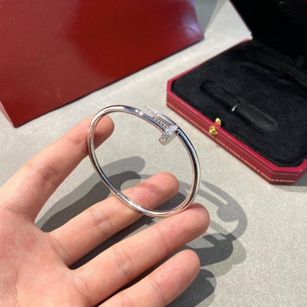replik,replica,schmuck,1:1,beste,ohrringe,ring,Repliken Cartier-Diamantnagelarmband mit Kopf und Schwanz