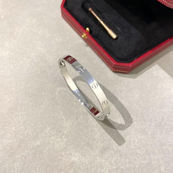 replik,replica,schmuck,1:1,beste,ohrringe,ring,Repliken Breites Cartier-Armband ohne Diamanten