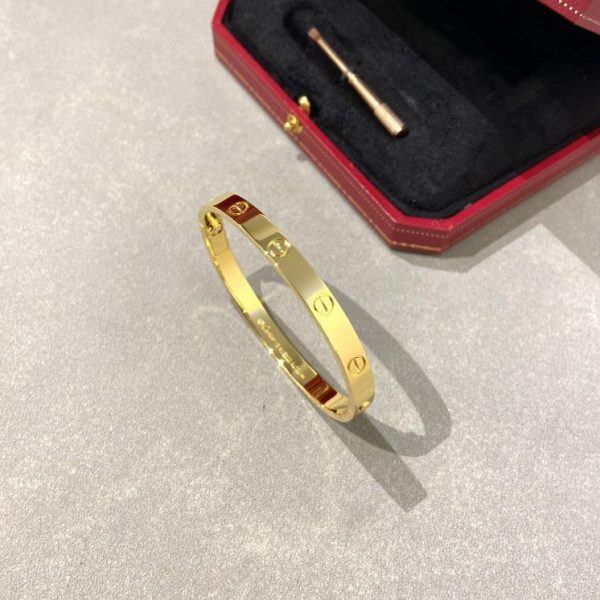 replik,replica,schmuck,1:1,beste,ohrringe,ring,Repliken Breites Cartier-Armband ohne Diamanten