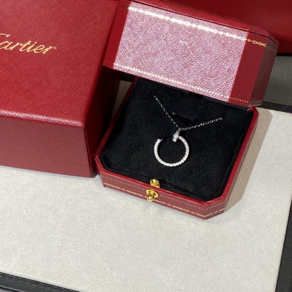 replik,replica,schmuck,1:1,beste,ohrringe,ring,Repliken Cartier-Volldiamant-Ohrstecker-Halskette