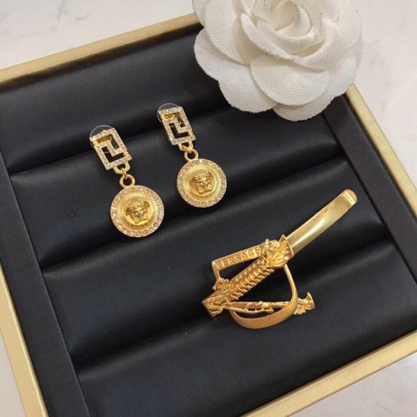 replik,replica,schmuck,1:1,beste,ohrringe,ring,Repliken Versace Beauty Head Ohrringe