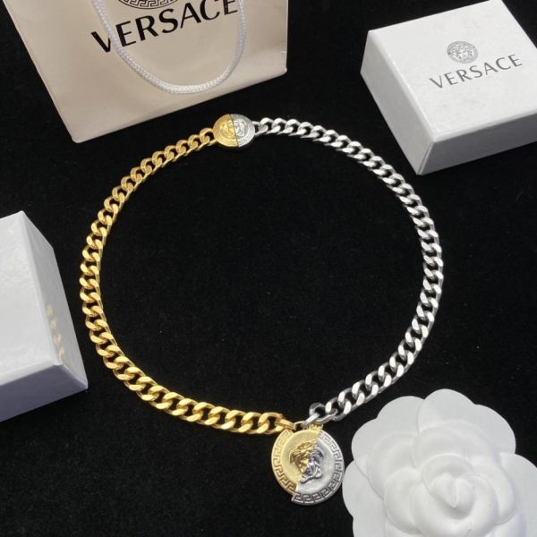 replik,replica,schmuck,1:1,beste,ohrringe,ring,Repliken Klassische Laptopkette von Versace