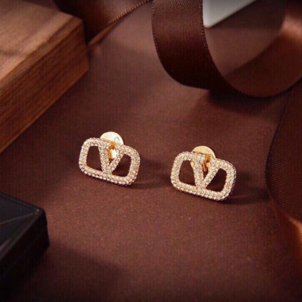 replik,replica,schmuck,1:1,beste,ohrringe,ring,Repliken Valentino-Ohrringe mit Volldiamanten