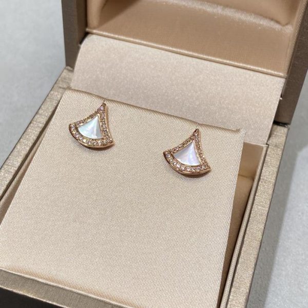 replik,replica,schmuck,1:1,beste,ohrringe,ring,Repliken Bvlgari Minirock-Ohrringe aus 18 Karat Roségold
