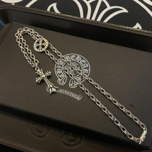 replik,replica,schmuck,1:1,beste,ohrringe,ring,Repliken Chrome Hearts Vintage T-Armband