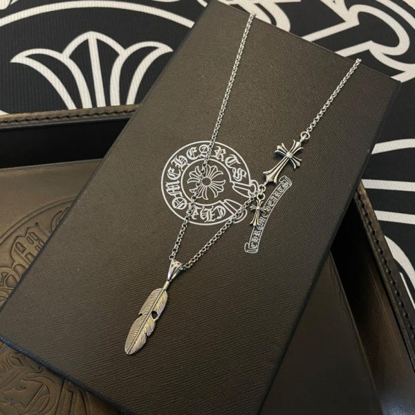 replik,replica,schmuck,1:1,beste,ohrringe,ring,Repliken Chrome Hearts Vintage Bambus Halskette