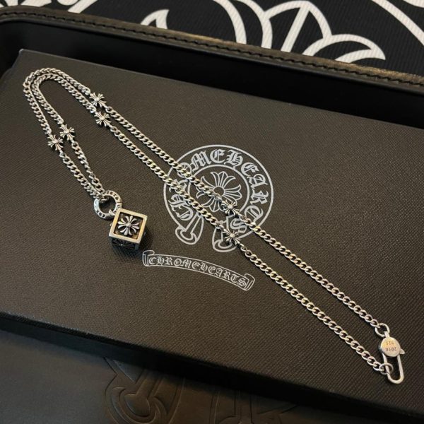 replik,replica,schmuck,1:1,beste,ohrringe,ring,Repliken Chrome Hearts Vintage Bambus Halskette