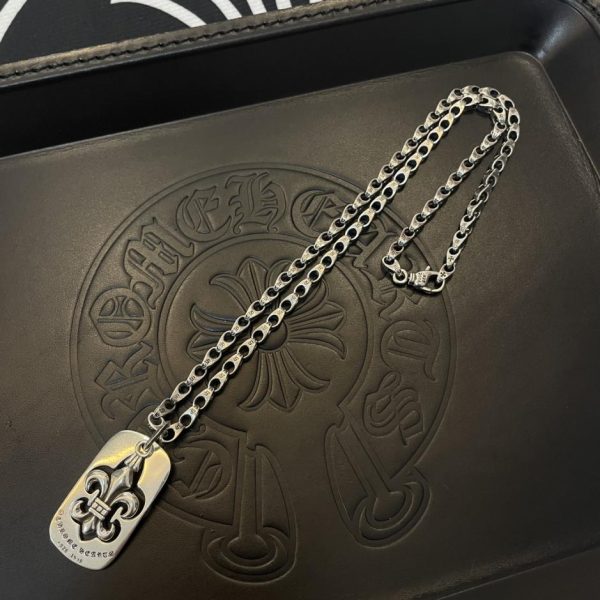 replik,replica,schmuck,1:1,beste,ohrringe,ring,Repliken Chrome Hearts Vintage-Halskette mit mehreren Elementen