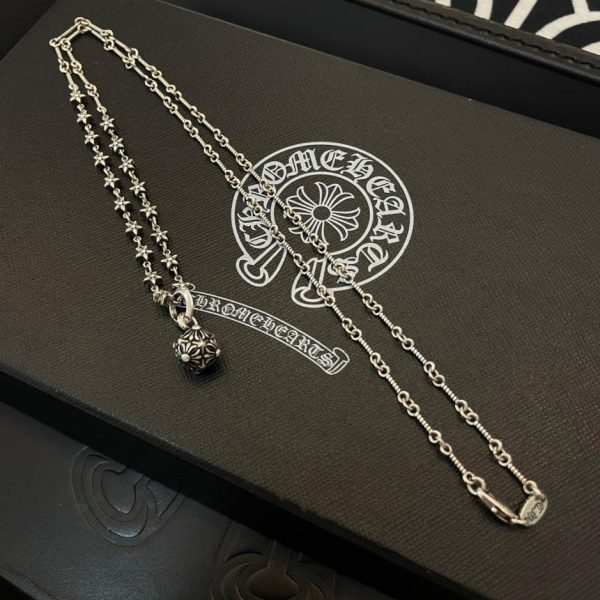 replik,replica,schmuck,1:1,beste,ohrringe,ring,Repliken Chrome Hearts Vintage Twist Halskette