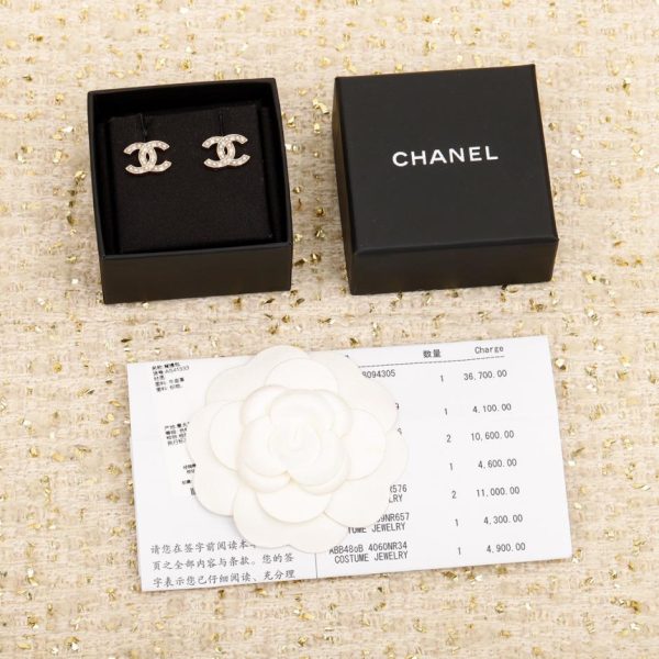 replik,replica,schmuck,1:1,beste,ohrringe,ring,Repliken Chanel handgefertigte geprägte Ohrringe