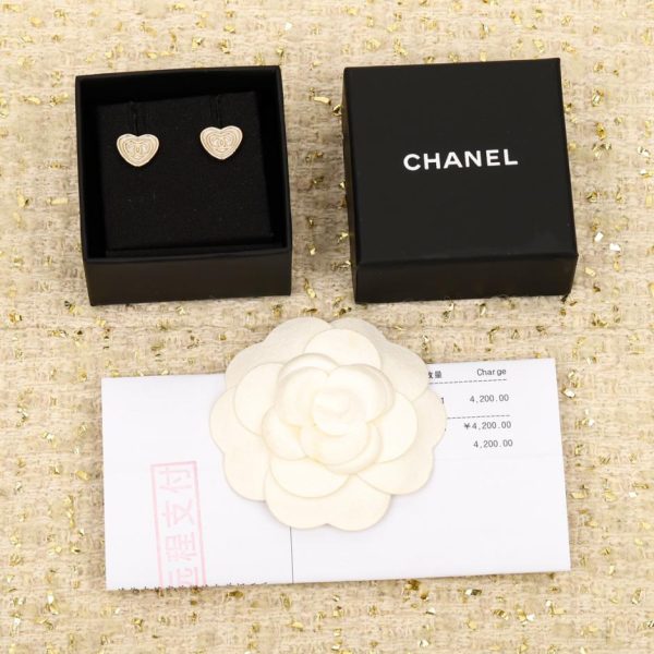 replik,replica,schmuck,1:1,beste,ohrringe,ring,Repliken Chanel Kamelien-Tropfenperlen-Doppel-C-Ohrringe