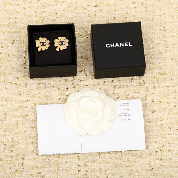 replik,replica,schmuck,1:1,beste,ohrringe,ring,Repliken Chanel Herbst- und Winter-Doppel-C-Ohrringe