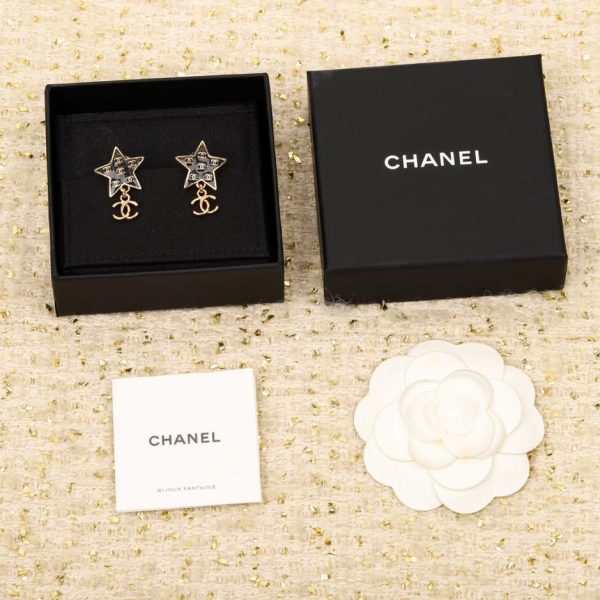 replik,replica,schmuck,1:1,beste,ohrringe,ring,Repliken Chanel-Buchstabenohrringe