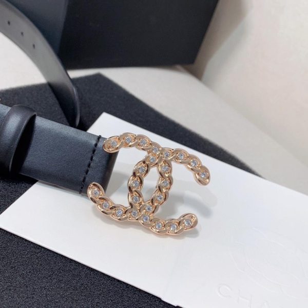 replik,replica,schmuck,1:1,beste,ohrringe,ring,Repliken Chanel CC klassisches Kalbsleder 3,0 cm