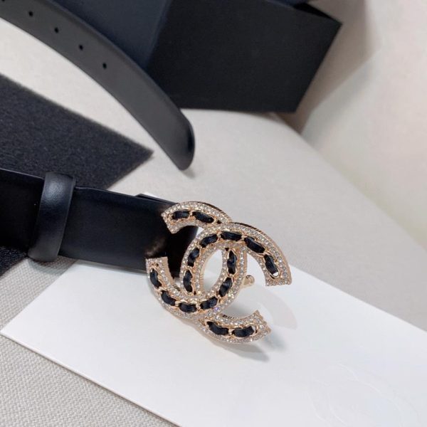 replik,replica,schmuck,1:1,beste,ohrringe,ring,Repliken Chanel CC klassisches Kalbsleder 3,0 cm