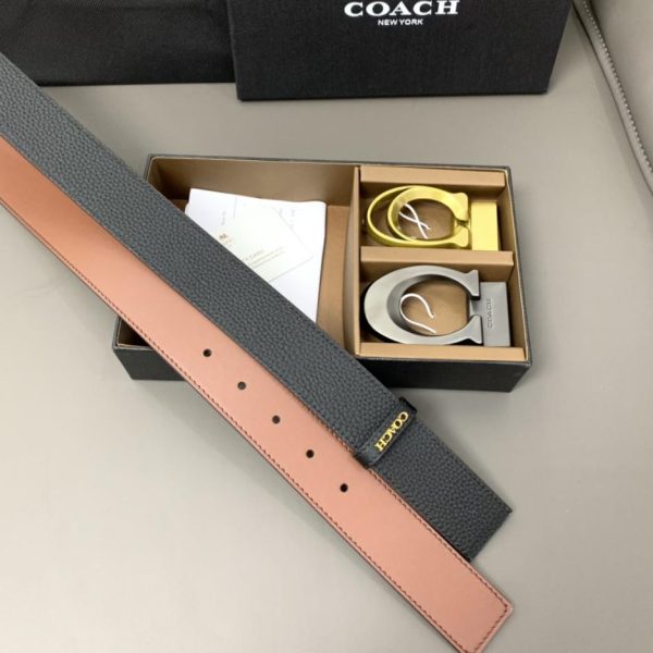 replik,replica,schmuck,1:1,beste,ohrringe,ring,Repliken COACH LUXUS 3,8 cm DOPPELSEITIG