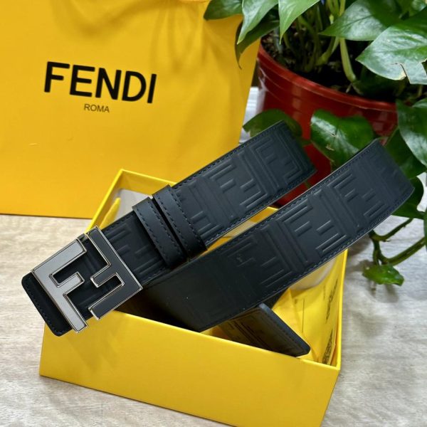 replik,replica,schmuck,1:1,beste,ohrringe,ring,Repliken FENDl Breite 40MM doppelseitiges Original-Kalbsleder
