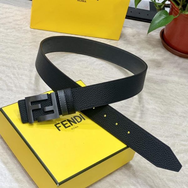 replik,replica,schmuck,1:1,beste,ohrringe,ring,Repliken FENDl Breite 40MM doppelseitiges Original-Kalbsleder