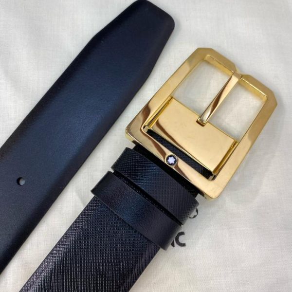 replik,replica,schmuck,1:1,beste,ohrringe,ring,Repliken Montblanc 3,5 cm breiter Gürtel