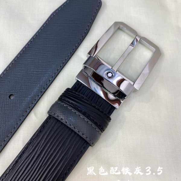 replik,replica,schmuck,1:1,beste,ohrringe,ring,Repliken Montblanc 3,5 cm breiter Gürtel