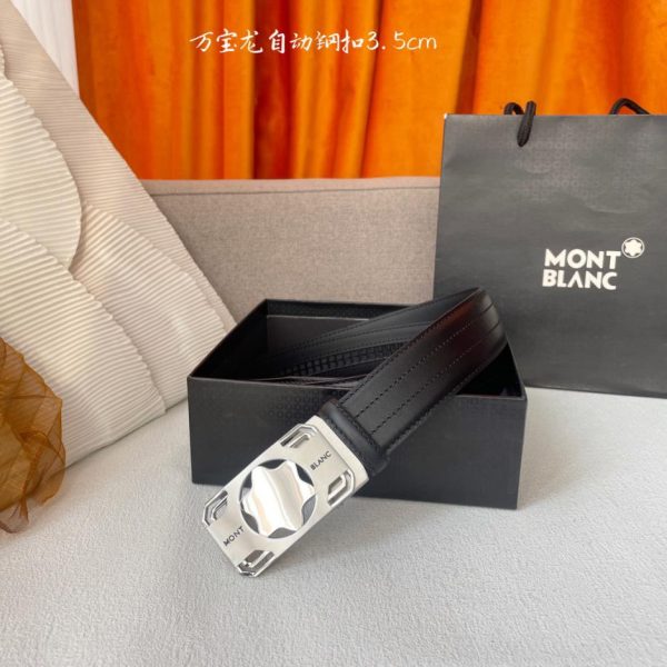 replik,replica,schmuck,1:1,beste,ohrringe,ring,Repliken Montblanc 3,5 cm breiter Gürtel