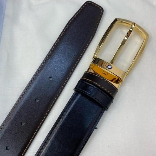 replik,replica,schmuck,1:1,beste,ohrringe,ring,Repliken Montblanc 3,5 cm breiter Gürtel