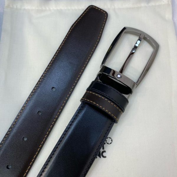 replik,replica,schmuck,1:1,beste,ohrringe,ring,Repliken Montblanc 3,5 cm breiter Gürtel