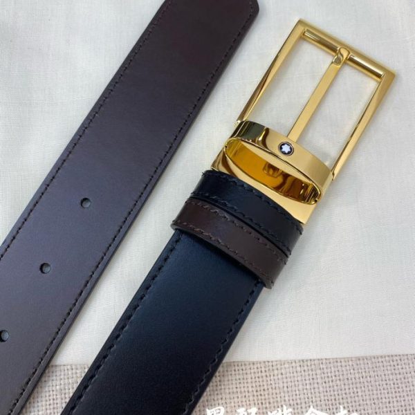 replik,replica,schmuck,1:1,beste,ohrringe,ring,Repliken Montblanc 3,5 cm breiter Gürtel