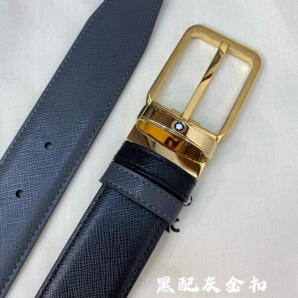 replik,replica,schmuck,1:1,beste,ohrringe,ring,Repliken Montblanc 3,5 cm breiter Gürtel