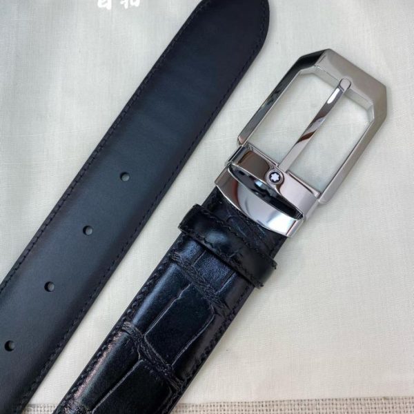 replik,replica,schmuck,1:1,beste,ohrringe,ring,Repliken Montblanc 3,5 cm breiter Gürtel