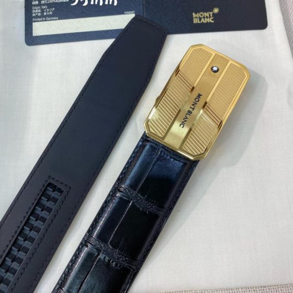 replik,replica,schmuck,1:1,beste,ohrringe,ring,Repliken Montblanc Herrengürtel, Breite 34 mm