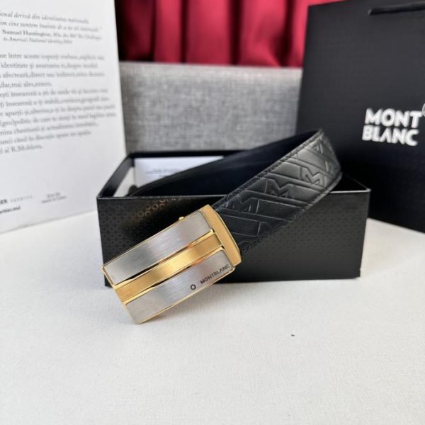 replik,replica,schmuck,1:1,beste,ohrringe,ring,Repliken Montblanc neuer, 3,5 cm breiter Herrengürtel